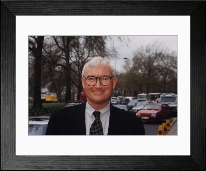 Framed Print : John Birt May 1994 Director General BBC Chief Executive LWT