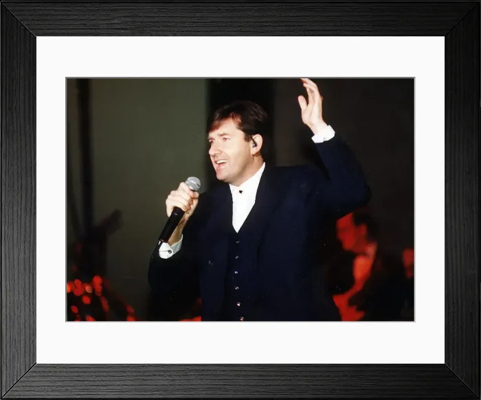 Framed Print : Daniel O Donnell at the CIA - 9th April 1998 - Western Mail and Echo Copyright Image Framed Print : Daniel O Donnell at the CIA - 9th April 1998 - Western Mail and Echo Copyright Image