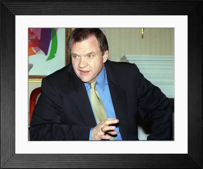 Framed Print : Meat Loaf Actor Singer October 1999 in London Framed Print : Meat Loaf Actor Singer October 1999 in London