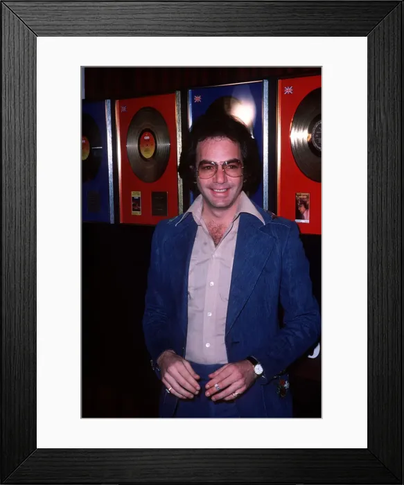 Framed Print : Neil Diamond singer