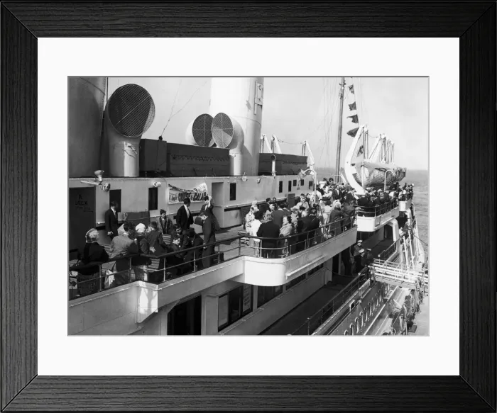 Framed Print : A day trip to Calais on the Golden Daffodill June 1961 Framed Print : A day trip to Calais on the Golden Daffodill June 1961