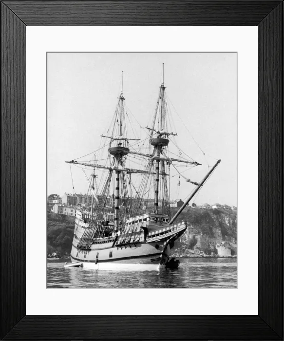 Framed Print : The Mayflower II Framed Print : The Mayflower II