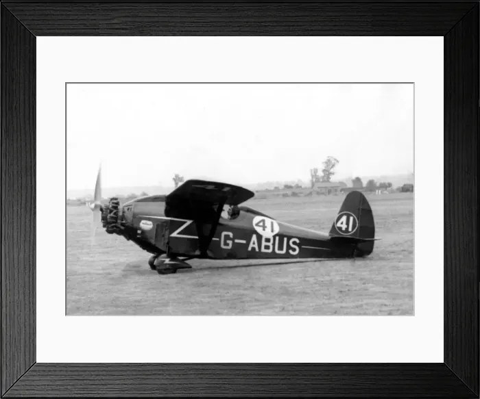 Framed Print : Compter Swift flown by D. F. Ogilvy - a competitior in the 23rd King Framed Print : Compter Swift flown by D. F. Ogilvy - a competitior in the 23rd King