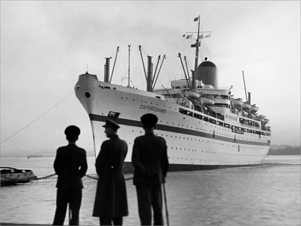 The ship Oxfordshire later renamed the Fairstar