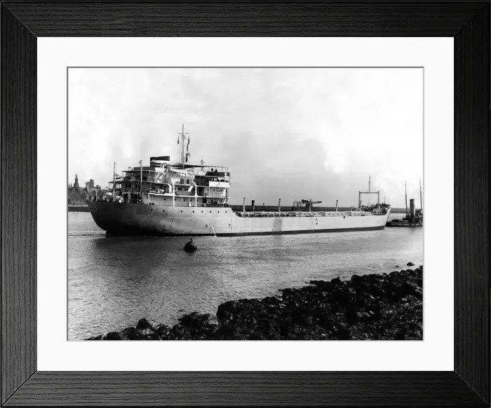 Framed Print : Ship motor ore carrier 1, 500-tons Prospector built by R and W Hawthorn Leslie and Co Ltd Framed Print : Ship motor ore carrier 1, 500-tons Prospector built by R and W Hawthorn Leslie and Co Ltd