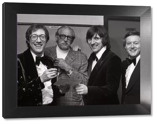 The Shadows perform at Coventry Theatre. After the show Hank Marvin(left)
