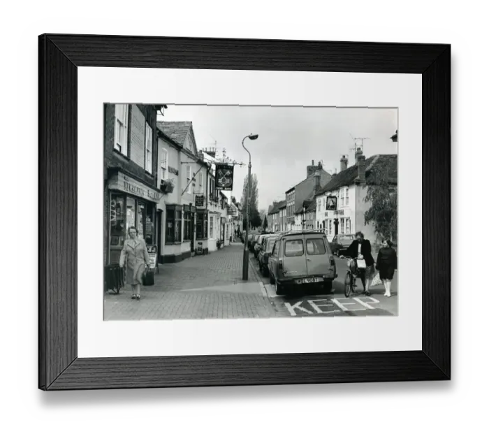 Framed Print : Ely Street, Stratford-upon-Avon. 30th April 1984