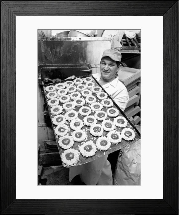 Framed Print : Pastry Chef seen here at work in his Kitchen. 1967 A1330-015 Framed Print : Pastry Chef seen here at work in his Kitchen. 1967 A1330-015