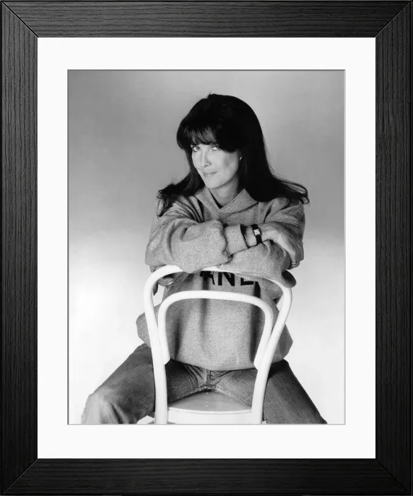 Framed Print : Cathy McGowan October 1987 P035529