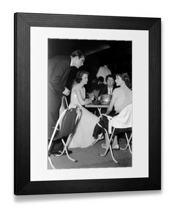 Framed Print : Youth Culture: The teenagers Orchid ballroom dance at Purley Framed Print : Youth Culture: The teenagers Orchid ballroom dance at Purley