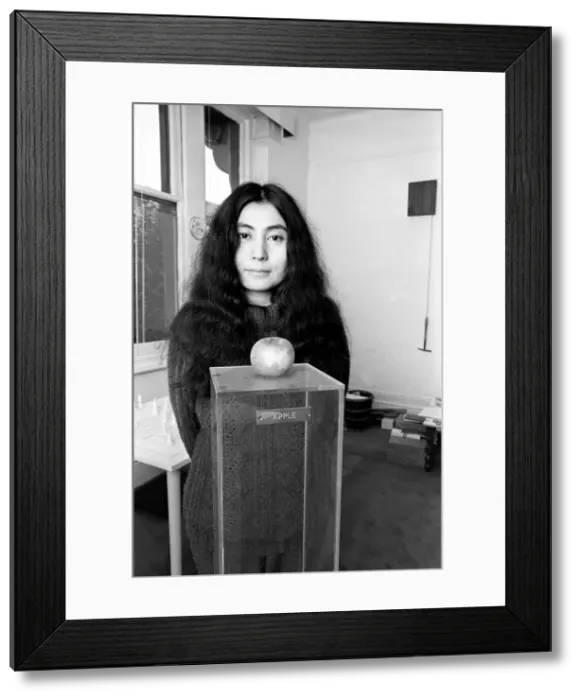 Framed Print : Japanese artist and singer Yoko Ono. 1967 A1313-015 Framed Print : Japanese artist and singer Yoko Ono. 1967 A1313-015