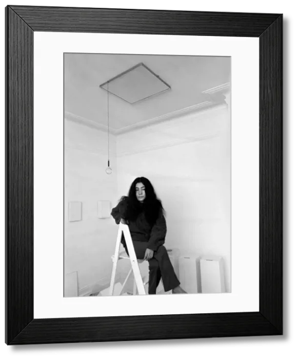 Framed Print : Japanese artist and singer Yoko Ono. 1967 A1313-011 Framed Print : Japanese artist and singer Yoko Ono. 1967 A1313-011