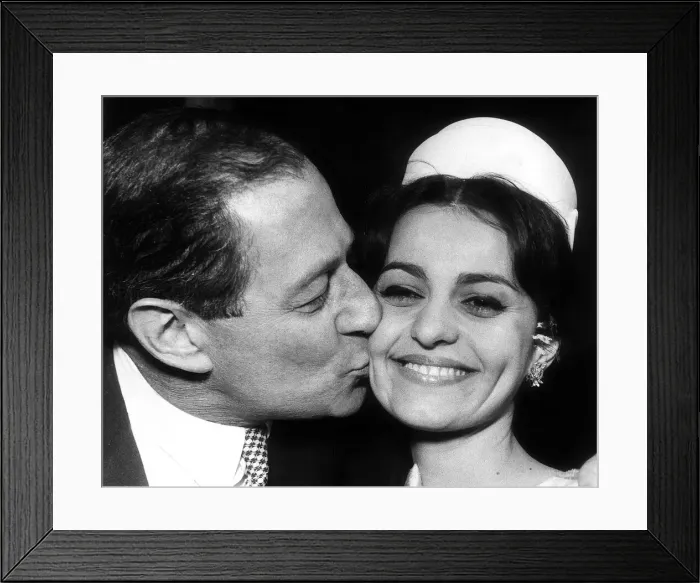 Framed Print : Harold Lever Labour MP - March 1962 seen here following his marrirage to Diane Zilkha Framed Print : Harold Lever Labour MP - March 1962 seen here following his marrirage to Diane Zilkha