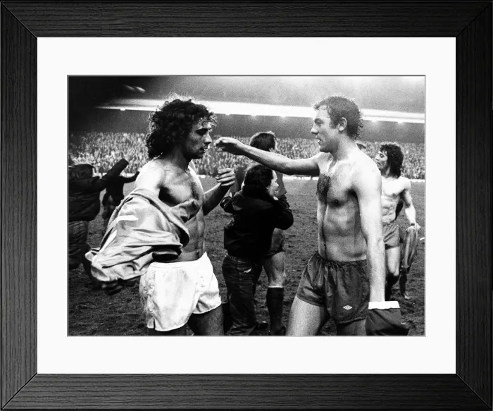 Framed Print : Liverpool v St. Etienne - 1977 Ray Kennedy - march 1977 Framed Print : Liverpool v St. Etienne - 1977 Ray Kennedy - march 1977