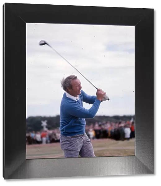Arnold Palmer 31st July 1972 American golfer using a wood C  /  T