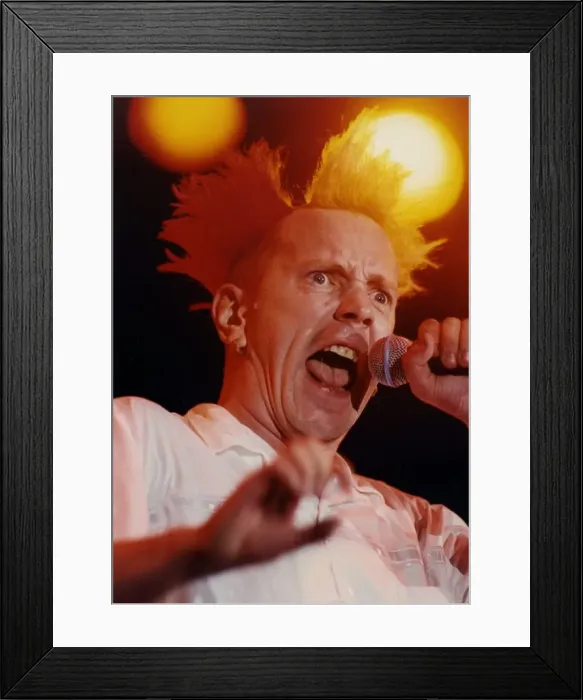 Framed Print : Sex Pistols perform at the Phoenix Festival, Long Marston Airfield, near Stratford Framed Print : Sex Pistols perform at the Phoenix Festival, Long Marston Airfield, near Stratford