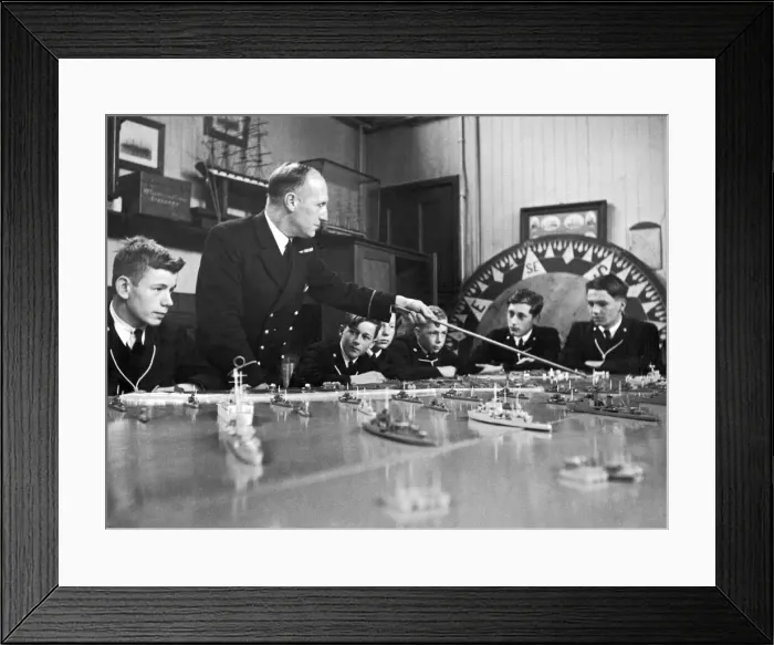 Framed Print : At the Nautical College, Pangbourne, Berks for the training of Cadets to become officers Framed Print : At the Nautical College, Pangbourne, Berks for the training of Cadets to become officers