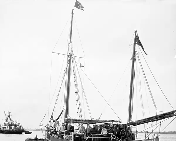 Ketch ship Everyman III. 26th September 1962