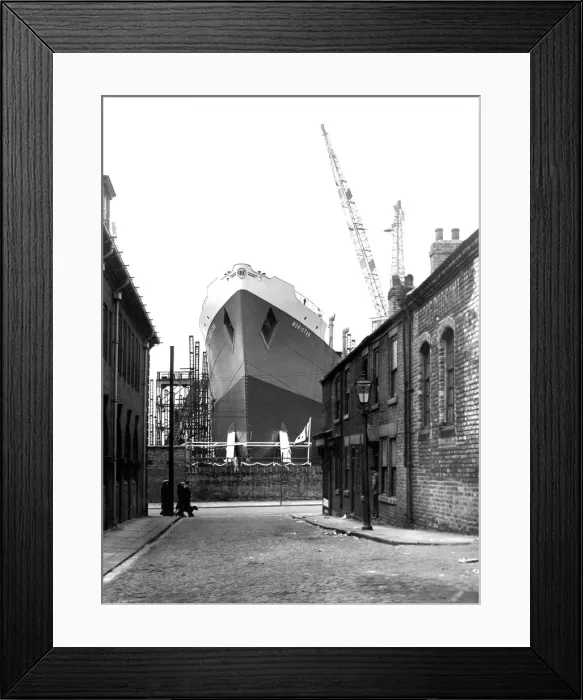 Framed Print : The tanker Muristan in 1950 Framed Print : The tanker Muristan in 1950