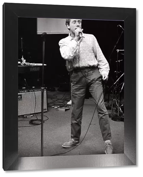 Roger Daltrey former singer of 'The Who'- November 1985 Is rehearsing