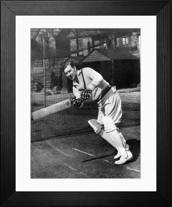 Framed Print : N. Yardley, cricketer. April 1956 P005984