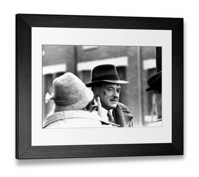 Framed Print : Filming of the television programme When the Boat comes in Framed Print : Filming of the television programme When the Boat comes in
