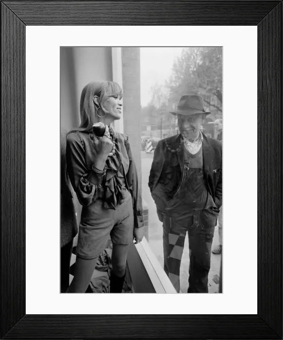 Framed Print : Carnaby Street Fashion. 1st June 1969 Framed Print : Carnaby Street Fashion. 1st June 1969
