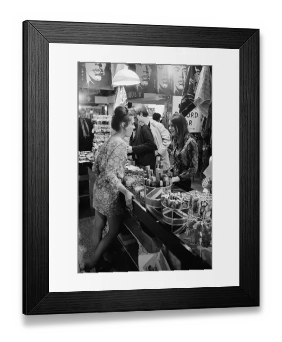 Framed Print : Shop named I was Kitcheners Valet. 21st July 1969 Framed Print : Shop named I was Kitcheners Valet. 21st July 1969