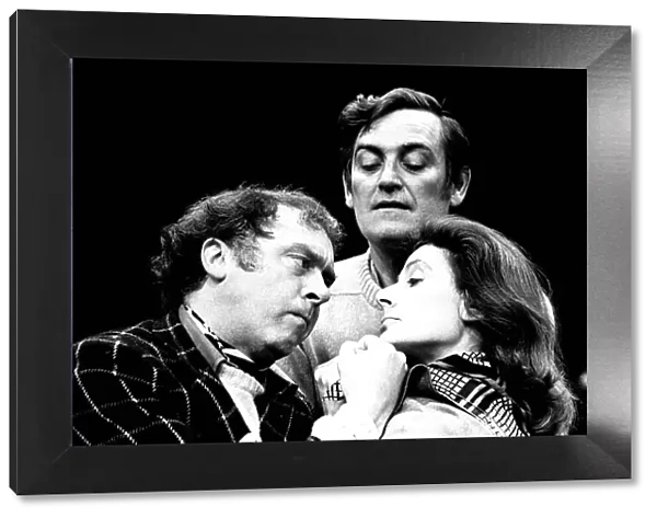 January 5, 1972: As a cast Freddie Jones, left, Yvonne Mitchell