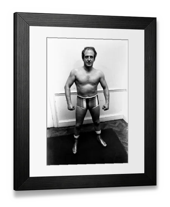 Framed Print : Wrestler Jackie Pallo, who will be appearing at Newcastle City Hall March 1972 Framed Print : Wrestler Jackie Pallo, who will be appearing at Newcastle City Hall March 1972