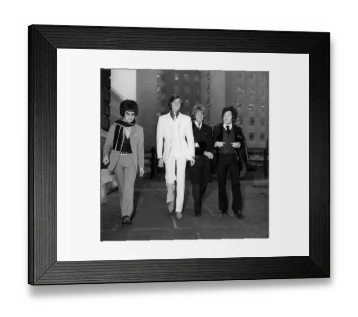 Framed Print : Pop star Barry Gibbs love of guns landed him in court when the lead singer with