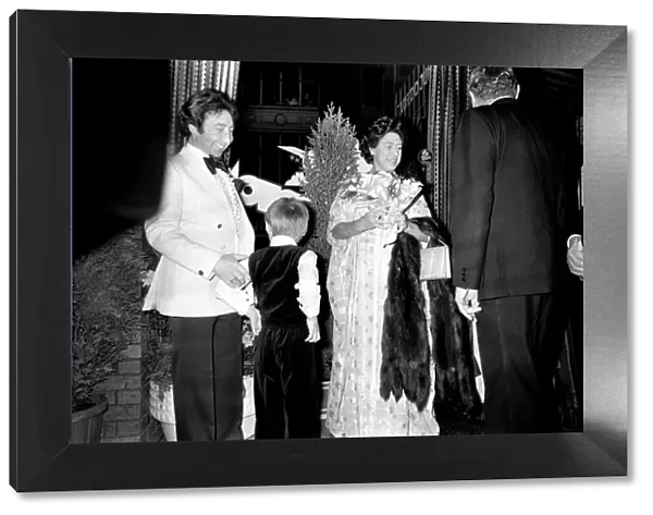 Princess Margaret visits the Tuxedo Junction club in Newcastle, on June 1