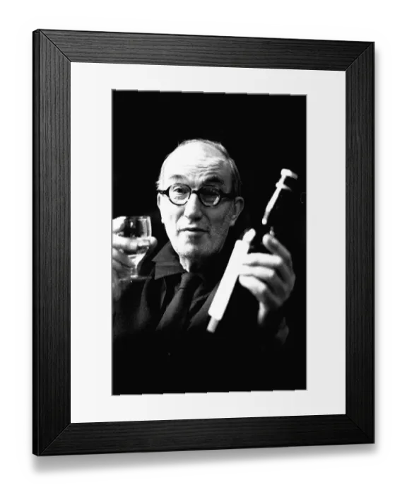 Framed Print : Sir Bernard Miles when he appeared as Long John Silver, in Treasure Island Framed Print : Sir Bernard Miles when he appeared as Long John Silver, in Treasure Island