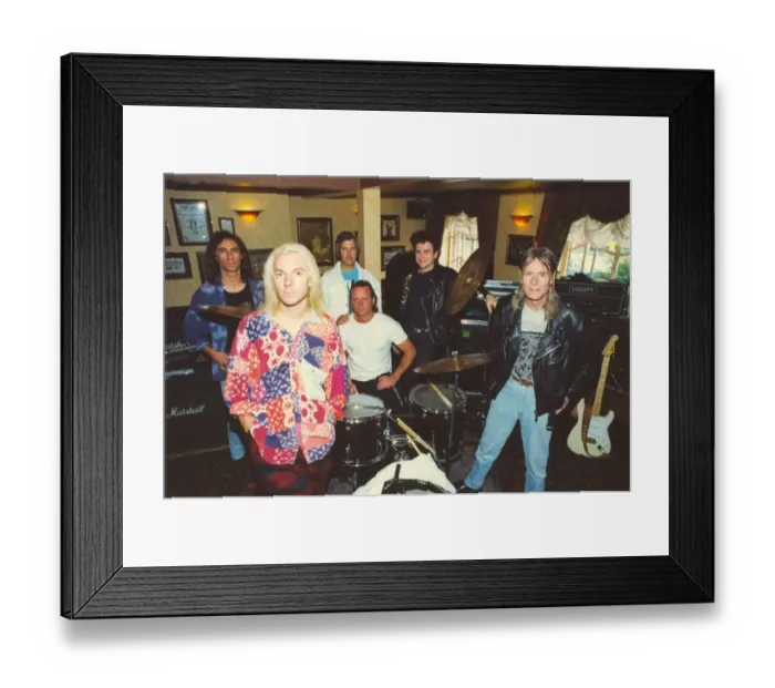 Framed Print : Hilton Valentine (right), former guitarist with The Animals Framed Print : Hilton Valentine (right), former guitarist with The Animals