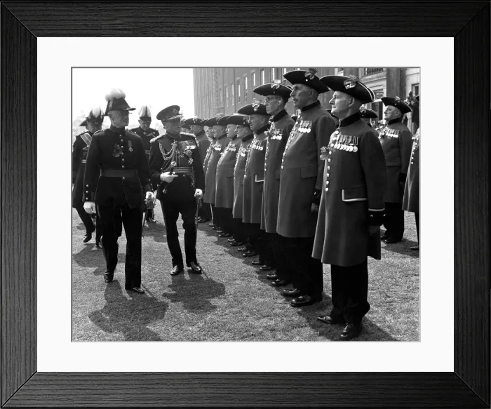 Framed Print : Founders Day Parade at Royal Hospital, Chelsea. One of London Framed Print : Founders Day Parade at Royal Hospital, Chelsea. One of London