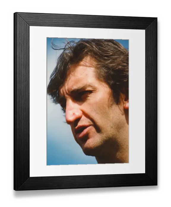 Framed Print : Jimmy Nail at the topping out ceremony for the Marie Curie Cancer Care Hospice in