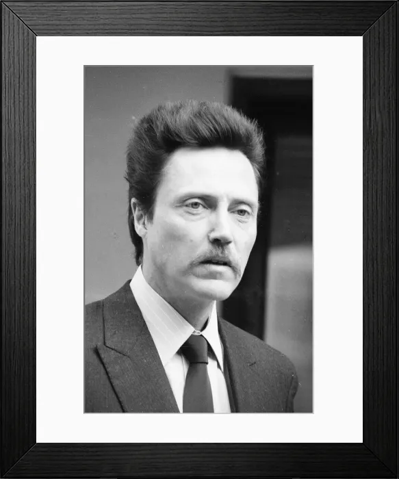 Framed Print : Actor Christopher Walken March 1987 87 1395 Framed Print : Actor Christopher Walken March 1987 87 1395