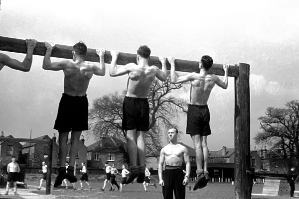 Alfieri. Army Training. No. 30 Physical Development Centre. Barracks. 1942. 1st May 1942
