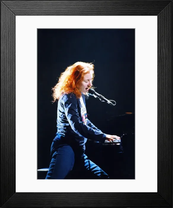 Framed Print : Tori Amos rehearses for her show at the Tyne Theatre in Newcastle Framed Print : Tori Amos rehearses for her show at the Tyne Theatre in Newcastle
