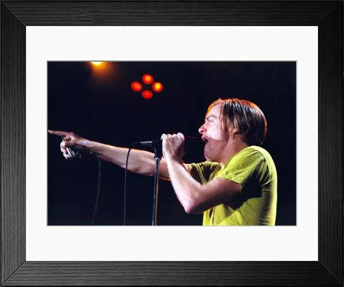 Framed Print : Bryan Adams in concert at the Newcastle Arena in April 1997 Framed Print : Bryan Adams in concert at the Newcastle Arena in April 1997