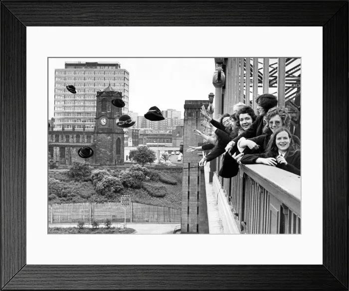 Framed Print : For generations girls in their last term at Newcastle Framed Print : For generations girls in their last term at Newcastle