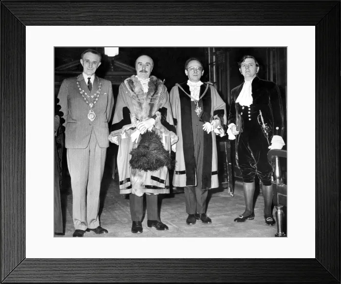 Framed Print : One of Newcastles oldest traditions died, victim of local government reorganisation Framed Print : One of Newcastles oldest traditions died, victim of local government reorganisation