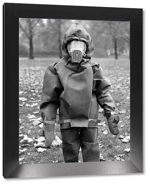 Civil Defence Equipment: Protective clothing worn by civilians in the event of a Nuclear