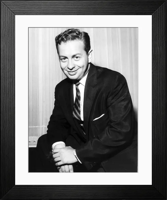 Framed Print : Mel Torme singer Framed Print : Mel Torme singer