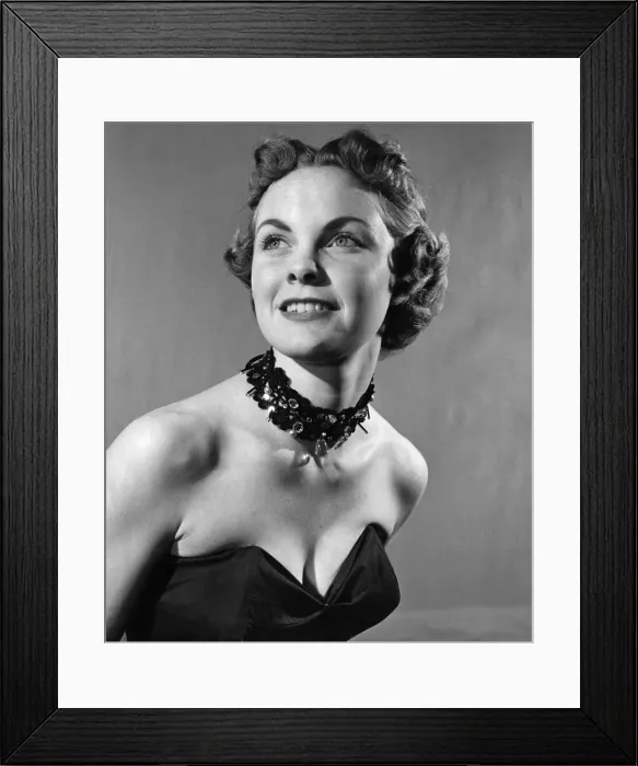 Framed Print : Clothing Fashion 1953. October 1953 P021209 Framed Print : Clothing Fashion 1953. October 1953 P021209