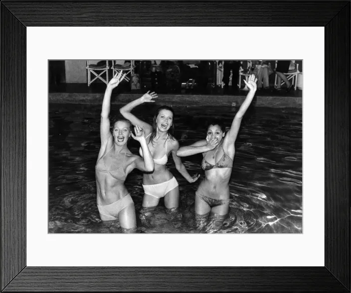 Framed Print : Clothing Fashion Beachwear: Marie Louise in Araby Framed Print : Clothing Fashion Beachwear: Marie Louise in Araby