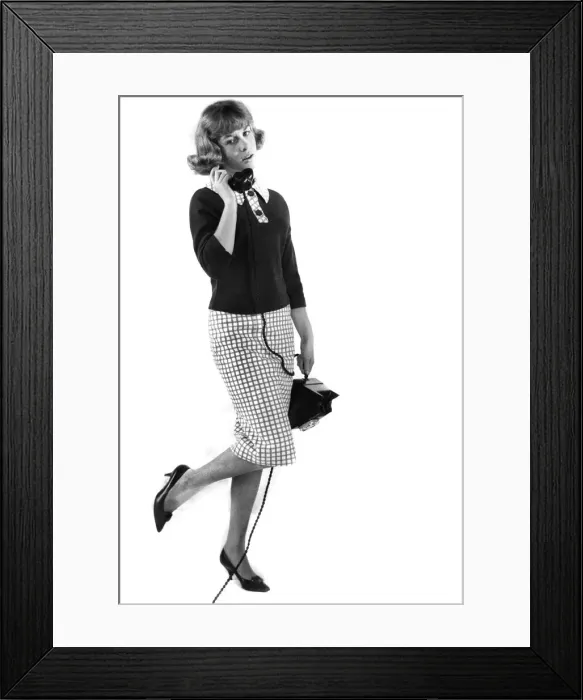 Framed Print : Clothing Fashion 1960. November 1960 P021592 Framed Print : Clothing Fashion 1960. November 1960 P021592