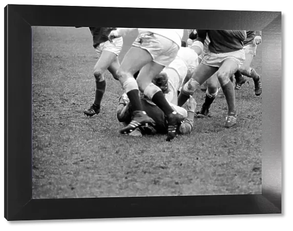 Rugby Union International: England v. Ireland. February 1972 72-1415-072