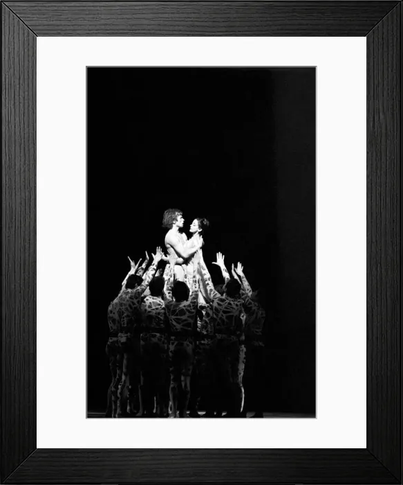 Framed Print : Margot and Rudolf in Pelleas et Melisande'. A photocall was held for the new Framed Print : Margot and Rudolf in Pelleas et Melisande'. A photocall was held for the new