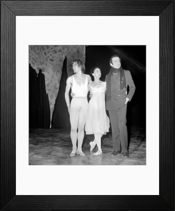 Framed Print : Margot and Rudolf in Pelleas et Melisande'. A photocall was held for the new Framed Print : Margot and Rudolf in Pelleas et Melisande'. A photocall was held for the new